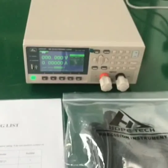 Carico elettronico CC programmabile HP8201b 500 V 15 A 200 W