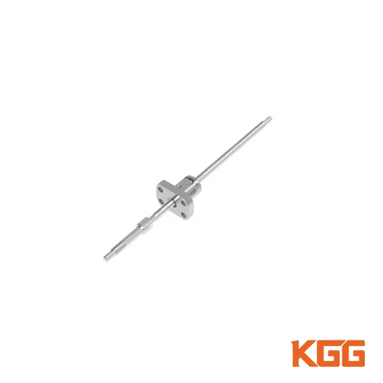 Vite a sfere CNC ad alta rigidità Kgg per semiconduttori (serie GG, passo: 4 mm, albero: 12 mm)