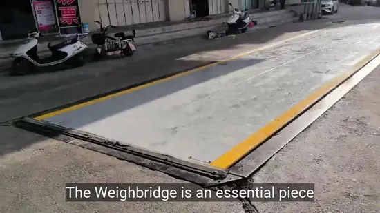 Sconto all'ingrosso Bilancia per camion modulare da 3 m di larghezza, 18 m di lunghezza e 50 t di capacità