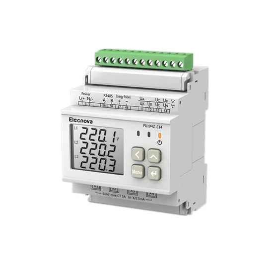 Sistema di gestione remota dell'alimentazione intelligente Misuratore di potenza digitale CT Design modulare RS4854/Nb