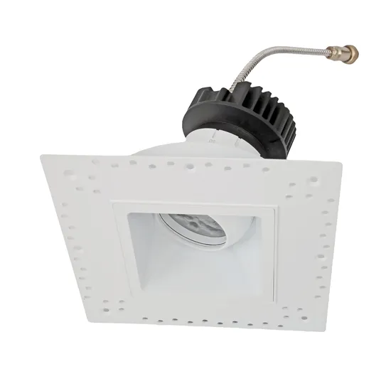 2025 Ultime luci LED da incasso a soffitto senza cornice, 3 pollici, giunto cardanico rotondo, produttore IP54, lenti LEDIL intercambiabili, design modulare